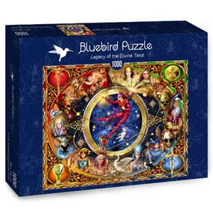 Bluebird Puzzle (70021) - Ciro Marchetti: "Legacy of the Divine Tarot" - 1000 pieces puzzle