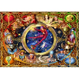Bluebird Puzzle (70021) - Ciro Marchetti: "Legacy of the Divine Tarot" - 1000 pieces puzzle