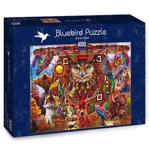 Bluebird Puzzle (70257) - Ciro Marchetti: "Animal Totem" - 4000 pieces puzzle