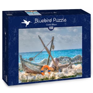 Bluebird Puzzle (70017) - "Costa Maya" - 1500 pieces puzzle