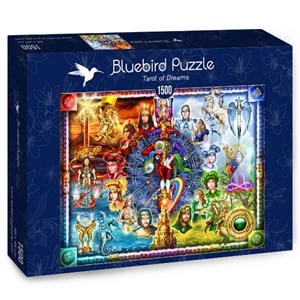 Bluebird Puzzle (70178) - Ciro Marchetti: "Tarot of Dreams" - 1500 pieces puzzle
