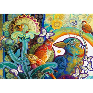 Bluebird Puzzle (70297) - David Galchutt: "Basket of Paradise" - 1000 pieces puzzle