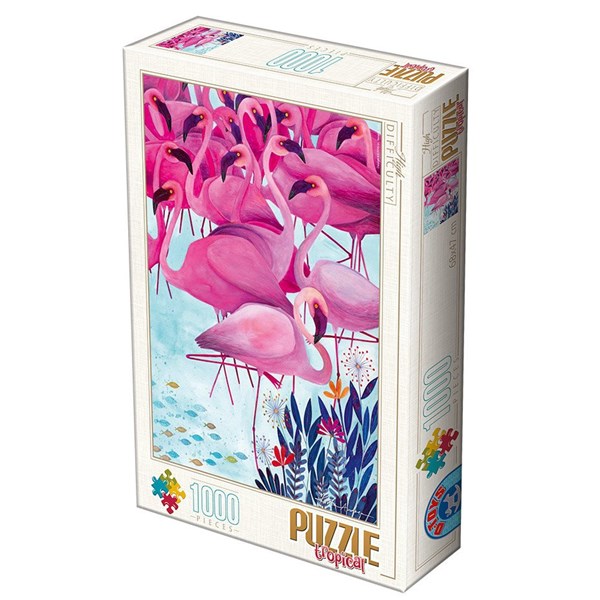 D-Toys (75192) - Kurti Andrea: "Tropical" - 1000 pieces puzzle