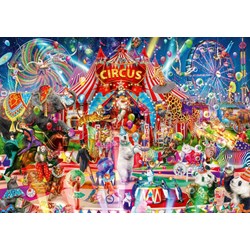 Bluebird Puzzle (70229) - Aimee Stewart: "A Night at the Circus" - 4000 pieces puzzle
