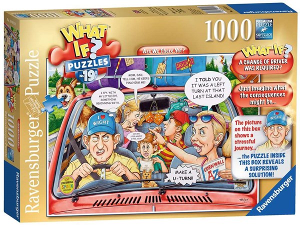Ravensburger (19813) - "Are We There Yet?" - 1000 pieces puzzle
