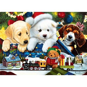 MasterPieces (71775) - "Toyland Pups" - 1000 pieces puzzle