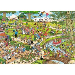 Jumbo (19070) - "The Park" - 500 pieces puzzle