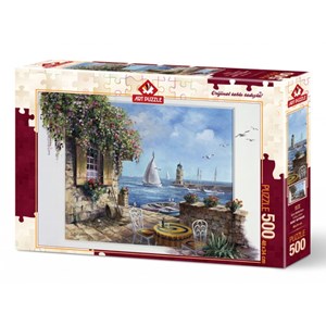 Art Puzzle (4172) - "It was here" - 500 pieces puzzle