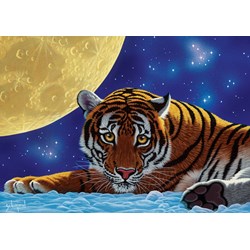 Art Puzzle (5072) - "Tiger Moon" - 500 pieces puzzle