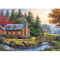 Art Puzzle (5023) - "Autumn on the Hills" - 260 pieces puzzle