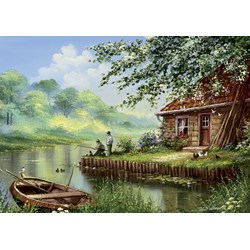 Art Puzzle (5071) - "Evening Hook" - 500 pieces puzzle