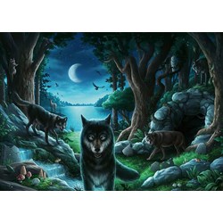 Ravensburger (16434) - "ESCAPE The Curse of the Wolves" - 759 pieces puzzle