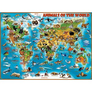 Ravensburger (13257) - "World of Animals" - 300 pieces puzzle