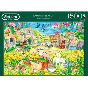 Falcon (11213) - "Lambing Season" - 1500 pieces puzzle