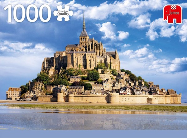 Jumbo (18848) - "Mont Saint-Michel, France" - 1000 pieces puzzle