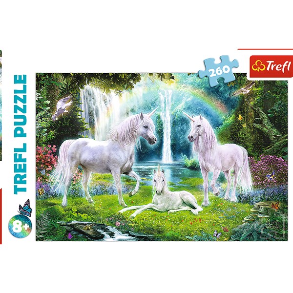 Trefl (13240) - "Unicorns" - 260 pieces puzzle