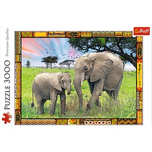 Trefl (33067) - "Savannah" - 3000 pieces puzzle