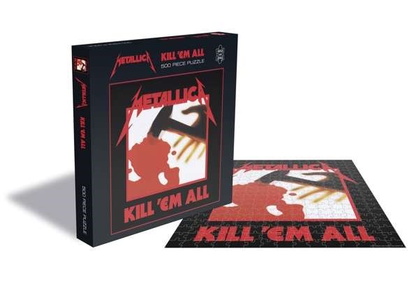 Rock Saw (RSAW014PZ) - "Metallica, Kill Em All" - 500 pieces puzzle