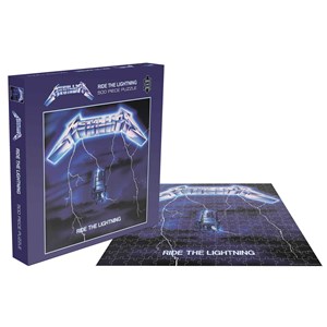 Rock Saw (RSAW015PZ) - "Metallica, Ride the Lightning" - 500 pieces puzzle