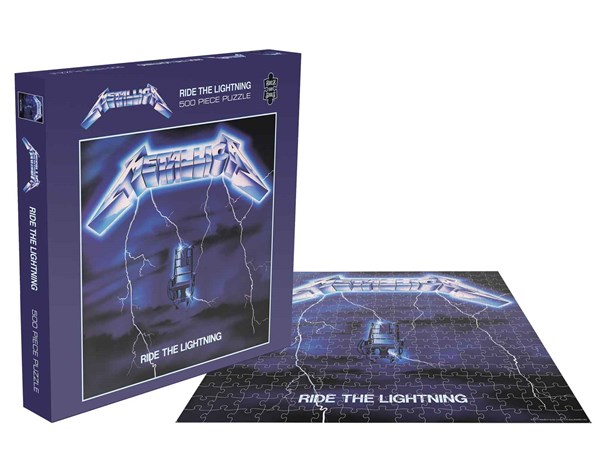 Rock Saw (RSAW015PZ) - "Metallica, Ride the Lightning" - 500 pieces puzzle