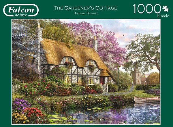 Falcon (11205) - Dominic Davison: "The Gardener's Cottage" - 1000 pieces puzzle