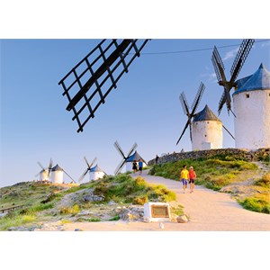 Jumbo (18837) - "La Mancha, Spain" - 1000 pieces puzzle