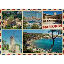 Jumbo (18836) - "Greetings from Mallorca" - 1000 pieces puzzle