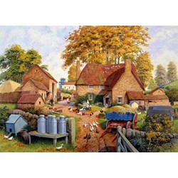 Falcon (11274) - "Autumn on the Farm" - 1000 pieces puzzle