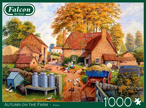 Falcon (11274) - "Autumn on the Farm" - 1000 pieces puzzle