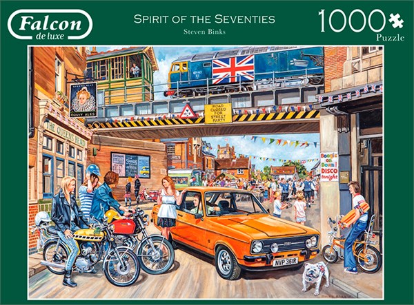 Falcon (11207) - "Spirit of the Seventies" - 1000 pieces puzzle