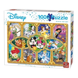 King International (05279) - "Disney Magical Moments" - 1000 pieces puzzle