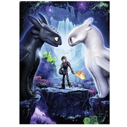 Nathan (86848) - "Dragons 3" - 150 pieces puzzle
