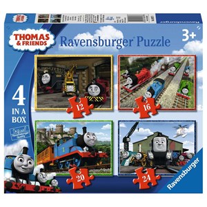 Ravensburger (06937) - "Thomas & Friends" - 12 16 20 24 pieces puzzle