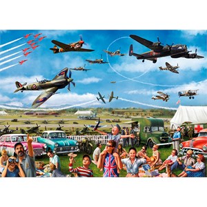 Falcon (11195) - Marcello Corti: "Family Airshow" - 1000 pieces puzzle