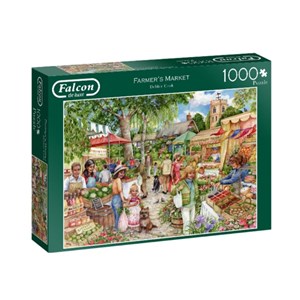 Falcon (11244) - Debbie Cook: "Farmer's Market" - 1000 pieces puzzle