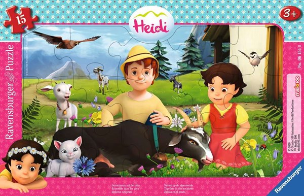 Ravensburger (05071) - "Heidi" - 15 pieces puzzle