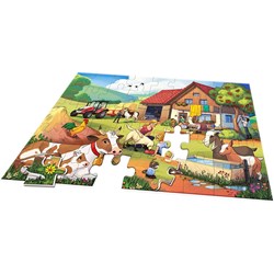 Noris (606031565) - "On a Farm" - 45 pieces puzzle