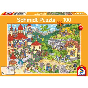 Schmidt Spiele (56311) - "The Land of Fairytale" - 100 pieces puzzle