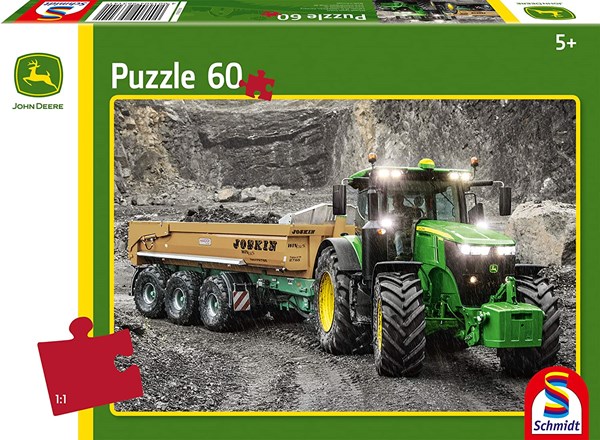Schmidt Spiele (56314) - "John Deere Tractor" - 60 pieces puzzle