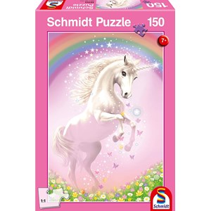 Schmidt Spiele (56354) - "Pink Unicorn" - 150 pieces puzzle
