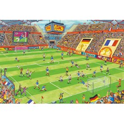 Schmidt Spiele (56358) - "Football Stadium Finale" - 150 pieces puzzle