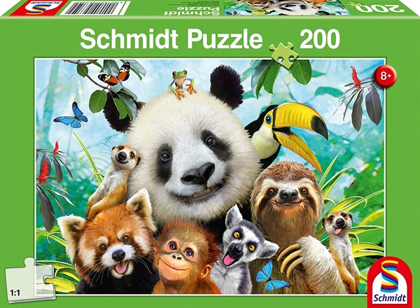 Schmidt Spiele (56359) - "Animal" - 200 pieces puzzle