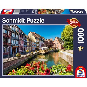 Schmidt Spiele (58359) - "Little Village" - 1000 pieces puzzle