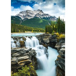 Schmidt Spiele (58360) - "Athabasca Falls, Canada" - 1000 pieces puzzle