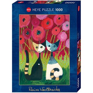 Heye (29900) - Rosina Wachtmeister: "Poppy Canopy" - 1000 pieces puzzle