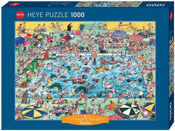 Heye (29904) - Roger Blachon: "Cool Down!" - 1000 pieces puzzle