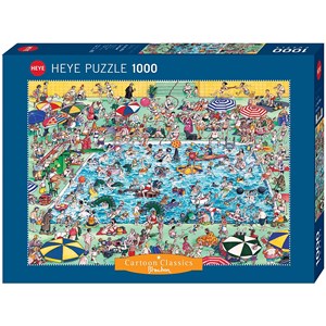 Heye (29904) - Roger Blachon: "Cool Down!" - 1000 pieces puzzle
