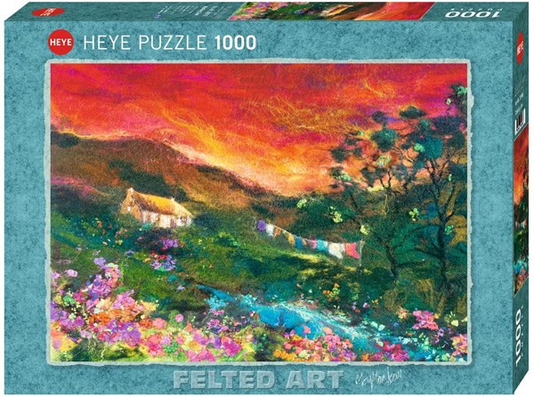 Heye (29916) - Moy Mackay: "Washing Line" - 1000 pieces puzzle