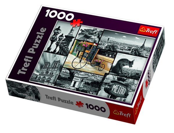 Trefl (102796) - "Montage Paris" - 1000 pieces puzzle