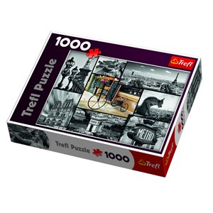 Trefl (102796) - "Montage Paris" - 1000 pieces puzzle
